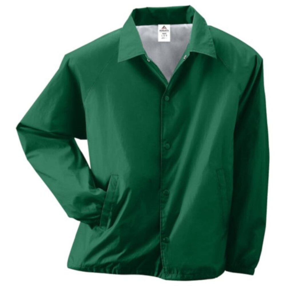 ASI Nylon Coach's Jacket/lined - Dark Green